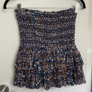 Isabel Marant Naomi smocked mini skirt 36 4